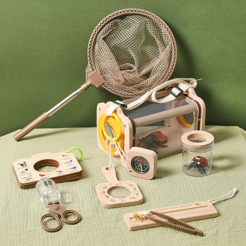 Outdoor Adventure Education - Children Wooden Outdoor Adventure Set Portable