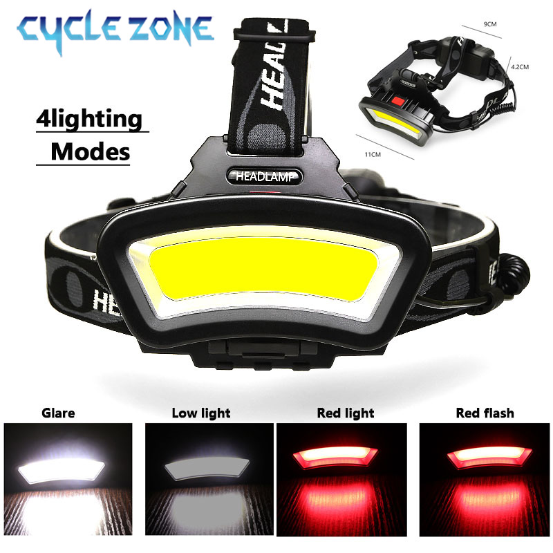 COB LED Headlamp USB Rechargea - Outdoor Adventure Zone ulasan dan harga