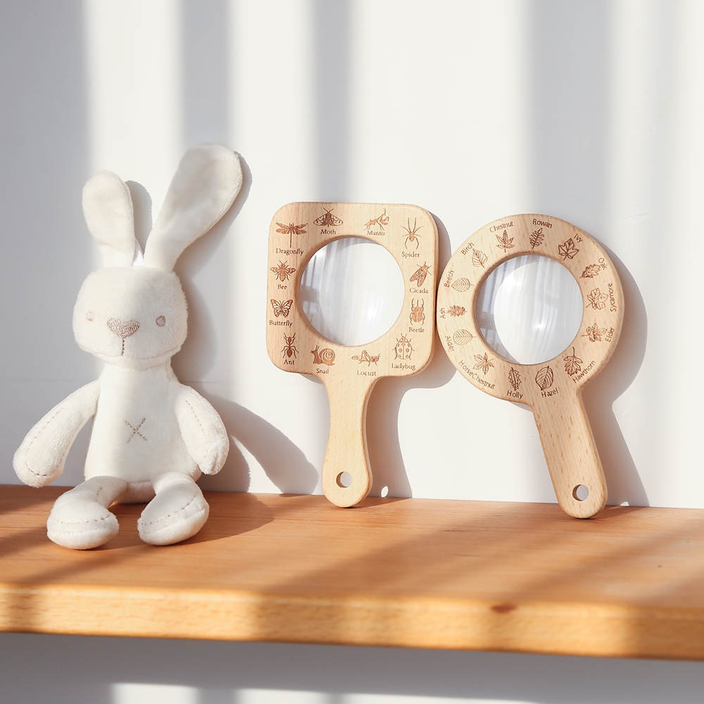 Wooden Magnifying Glass Outdoo - Outdoor Adventure Education ulasan dan harga