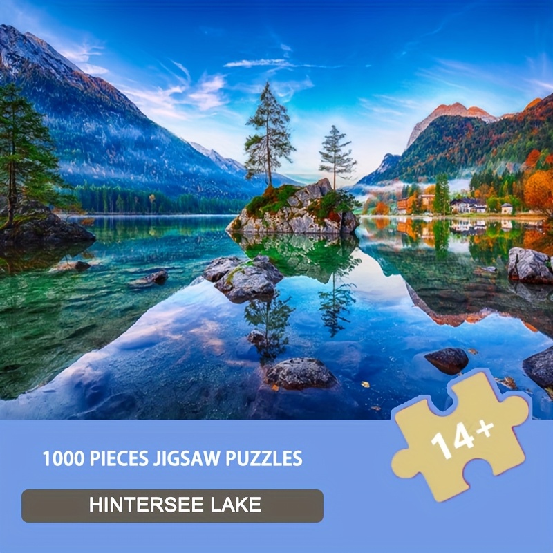 1000pcs Hintersee Lake Reflect - Outdoor Adventure Series ulasan dan harga