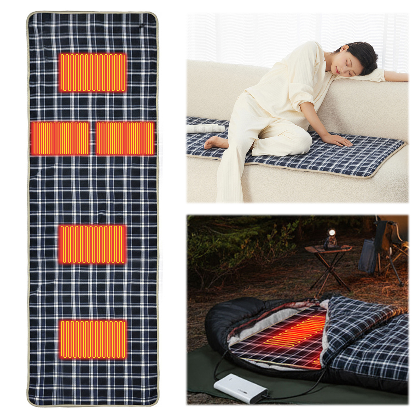 Camping Heating Sleeping Pad w - Outdoor Adventure Zone ulasan dan harga