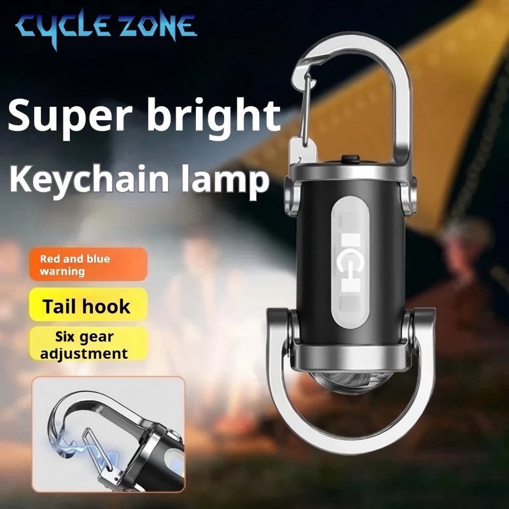 Mini LED Keychain Light Multif - Outdoor Adventure Zone ulasan dan harga