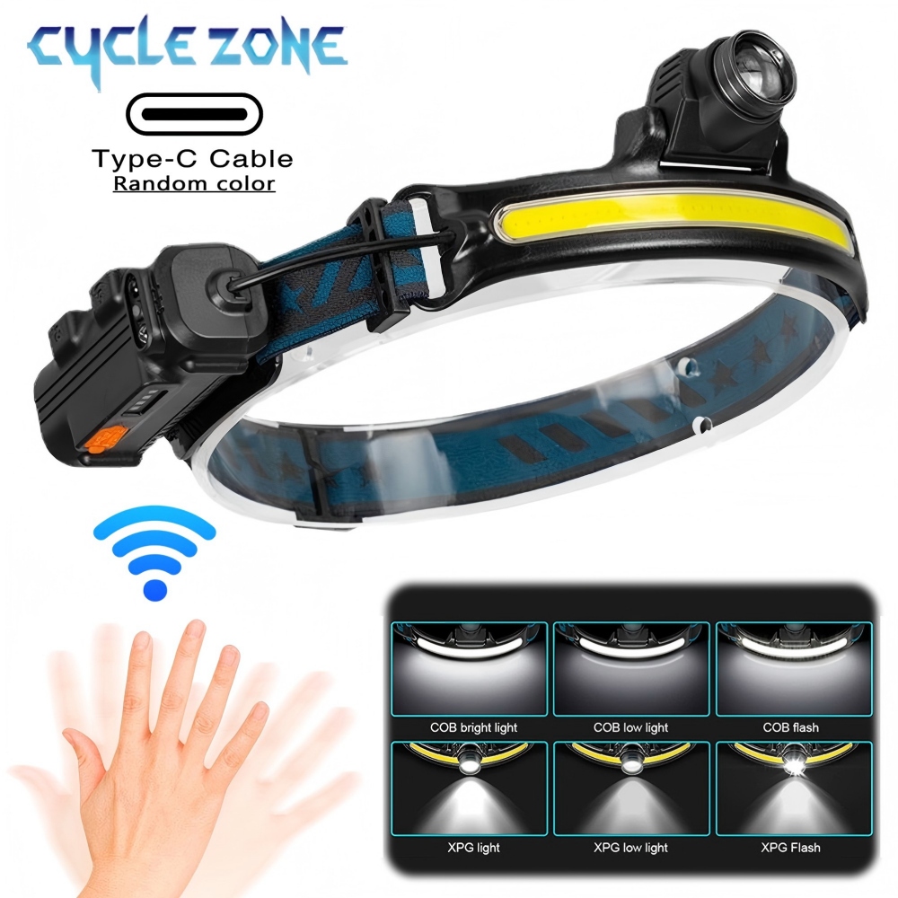 Powerful LED Sensor Headlamp Z - Outdoor Adventure Zone ulasan dan harga