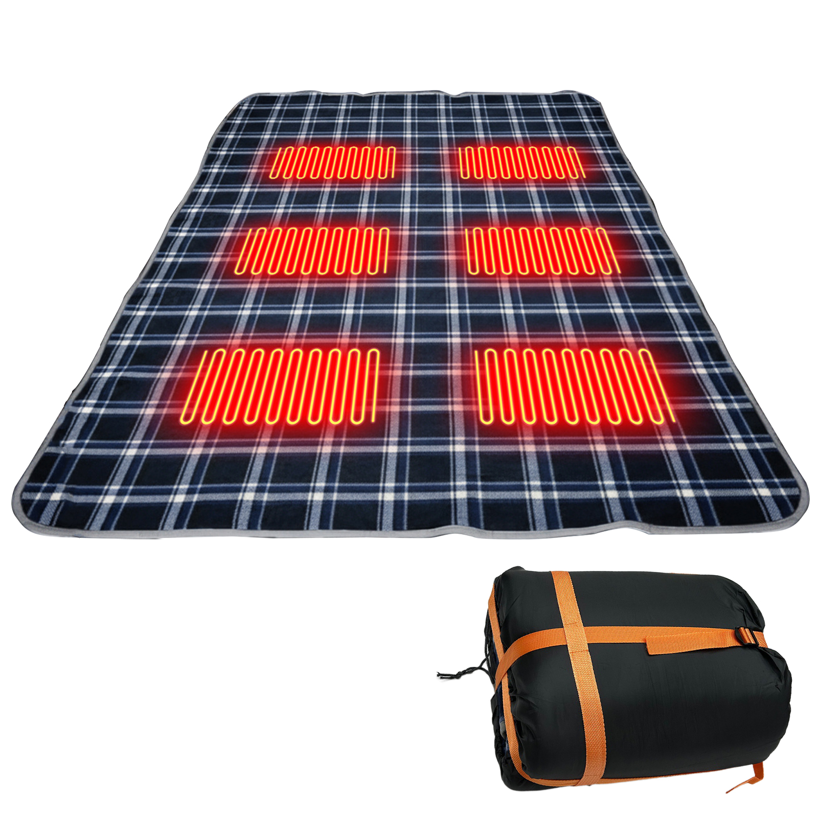 Portable USB Heated Sleeping B - Outdoor Adventure Zone ulasan dan harga