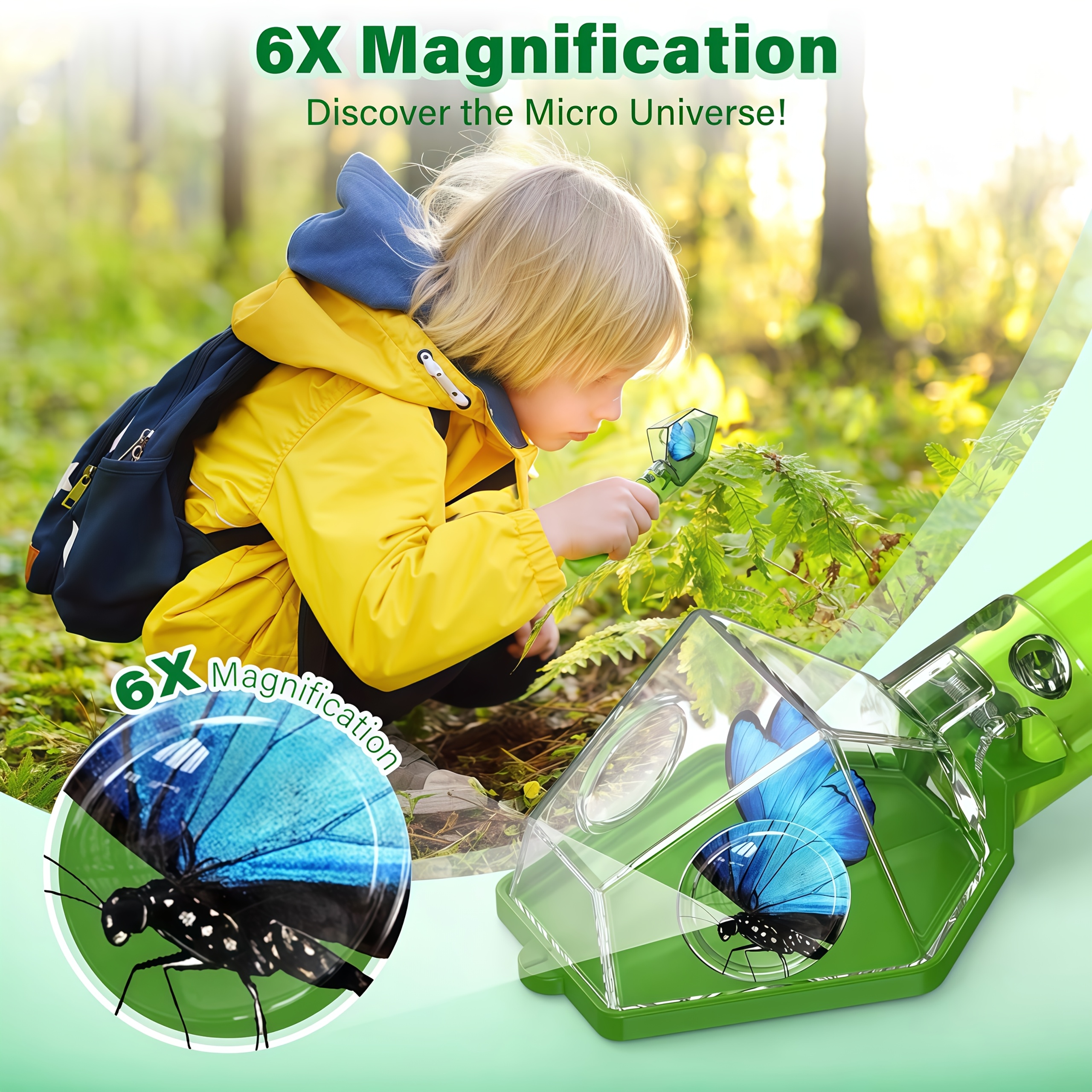 Handheld insect trap with 6x m - Outdoor Adventure Education ulasan dan harga