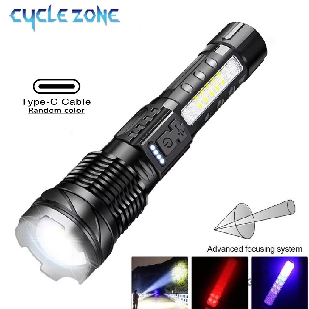 XHP50 Flashlight Zoomable Flas - Outdoor Adventure Zone ulasan dan harga