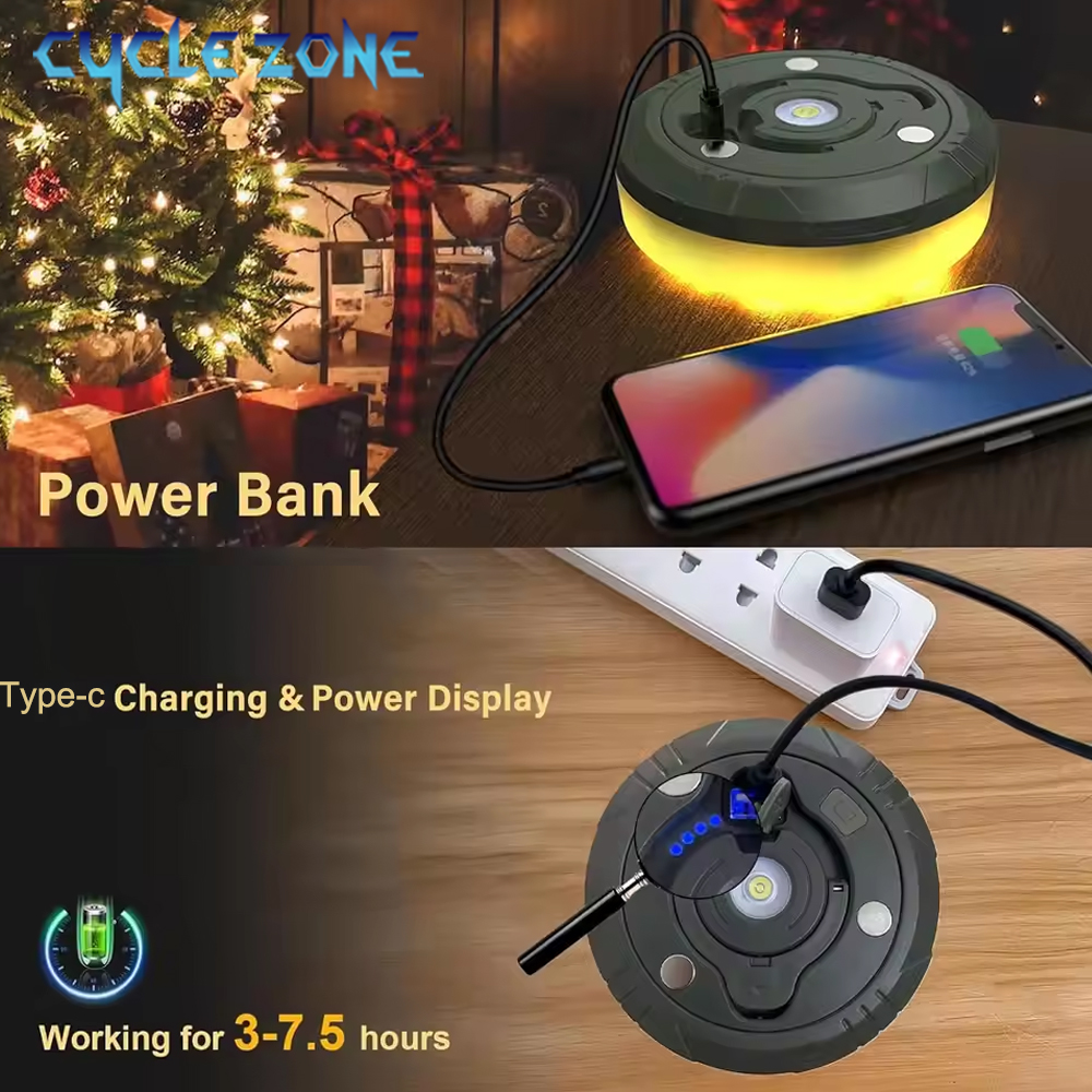 LED Camping Lamp with Reel Str - Outdoor Adventure Zone ulasan dan harga