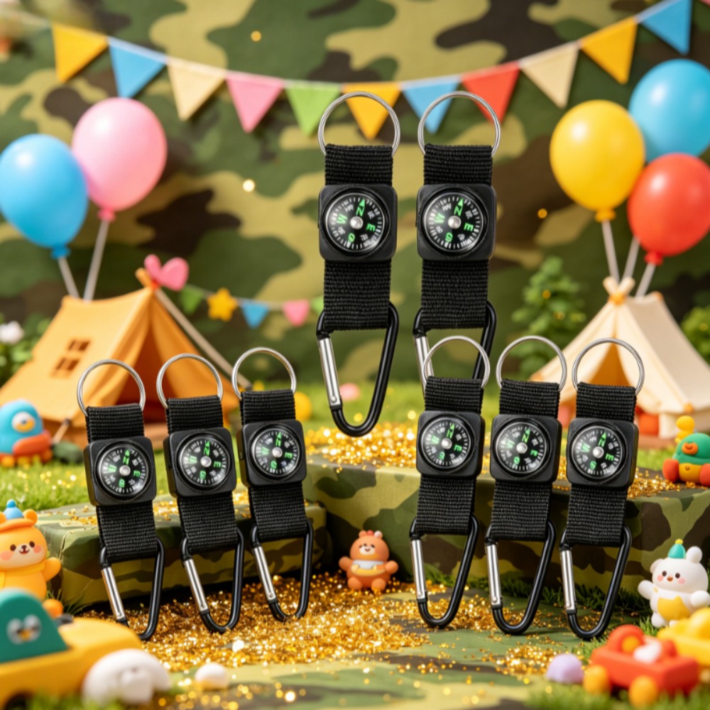6 Pcs Compass for Bulk Belt Cl - Outdoor Adventure Birthday Party ulasan dan harga