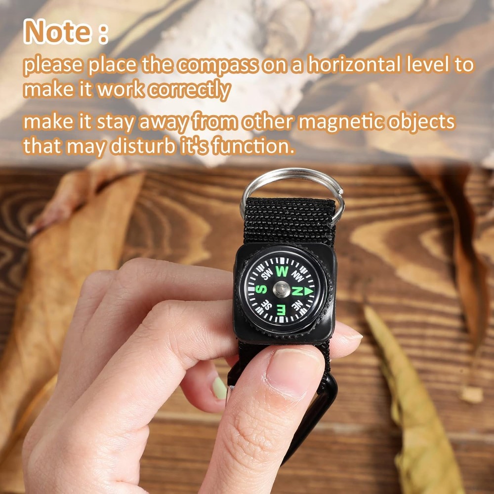 6 Pcs Compass for Bulk Belt Cl - Outdoor Adventure Birthday Party ulasan dan harga