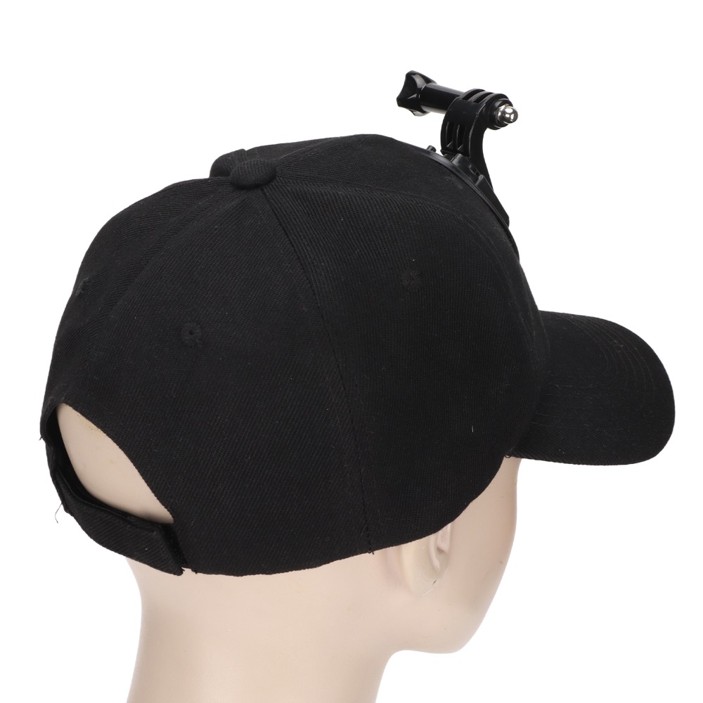 Black Sports Camera Hat Soft L - Outdoor Adventure Series ulasan dan harga