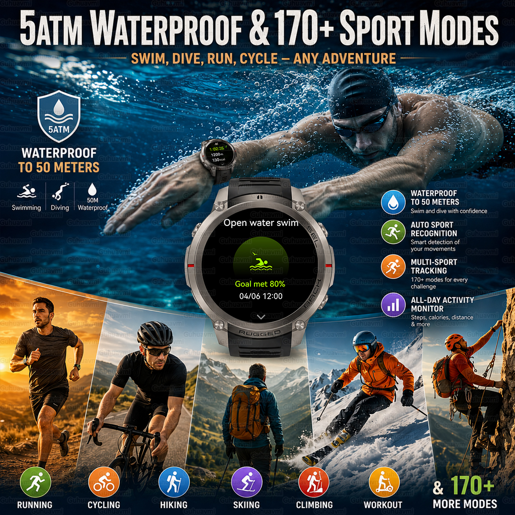 Outdoor Tactical GPS Smart Wat - Outdoor Adventure Zone ulasan dan harga