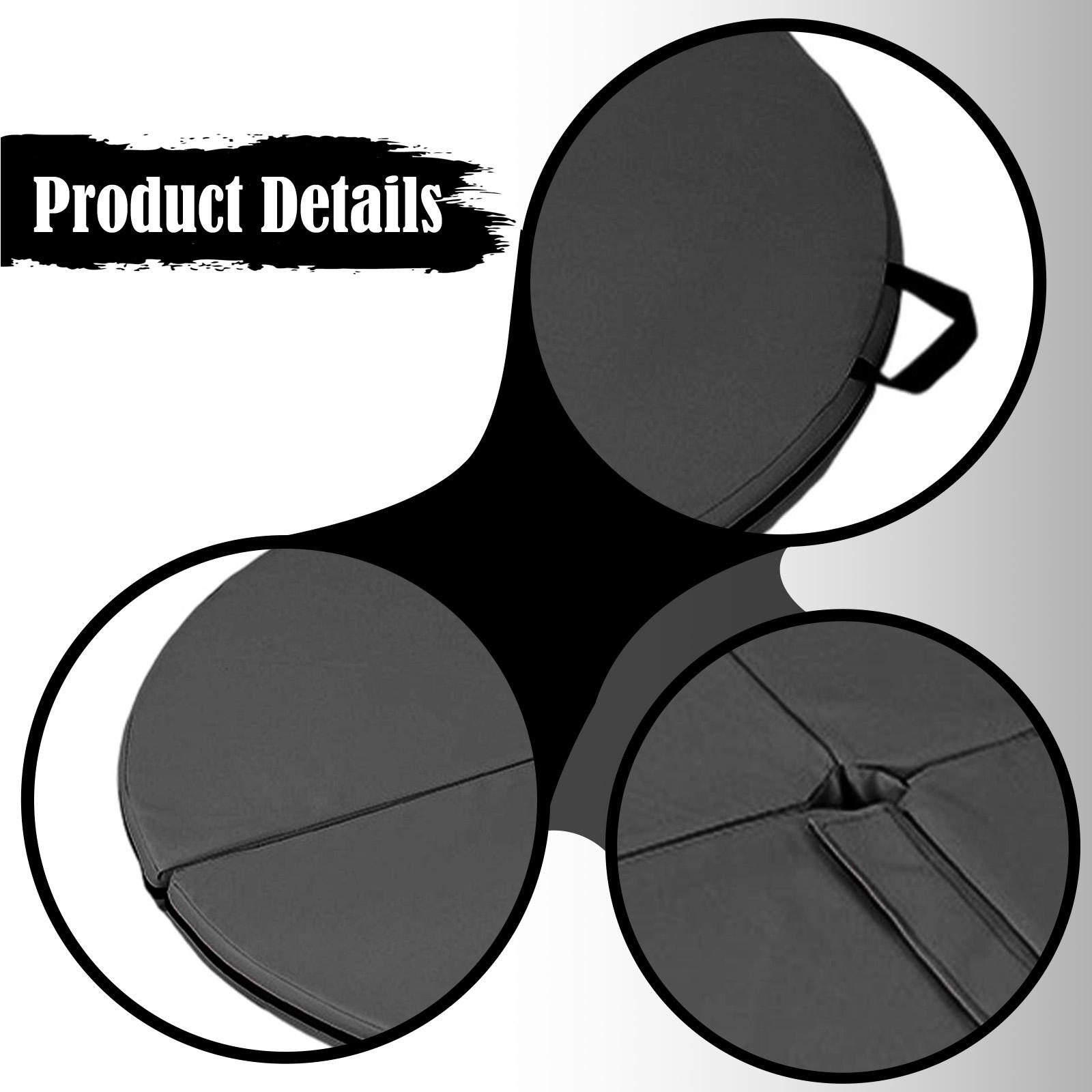 Crash Mat Round Folding Portab - Crash Pad Folding ulasan dan harga