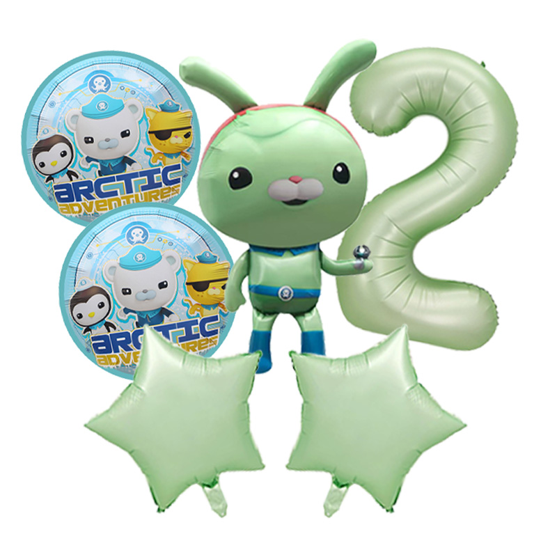 Octonauts Foil Balloons Set Se - Outdoor Adventure Birthday Party ulasan dan harga