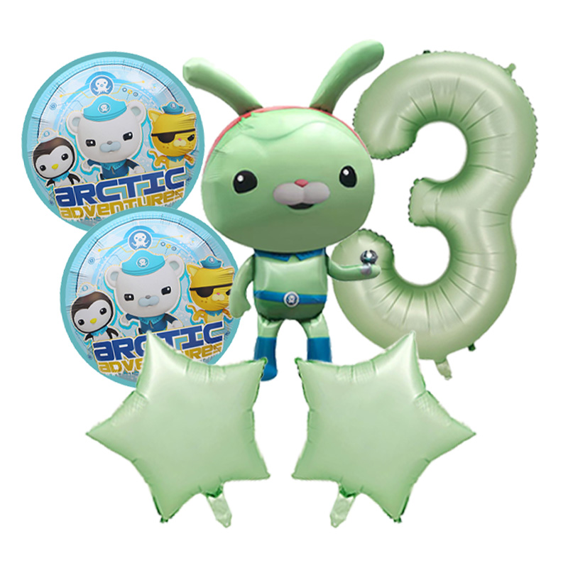 Octonauts Foil Balloons Set Se - Outdoor Adventure Birthday Party ulasan dan harga
