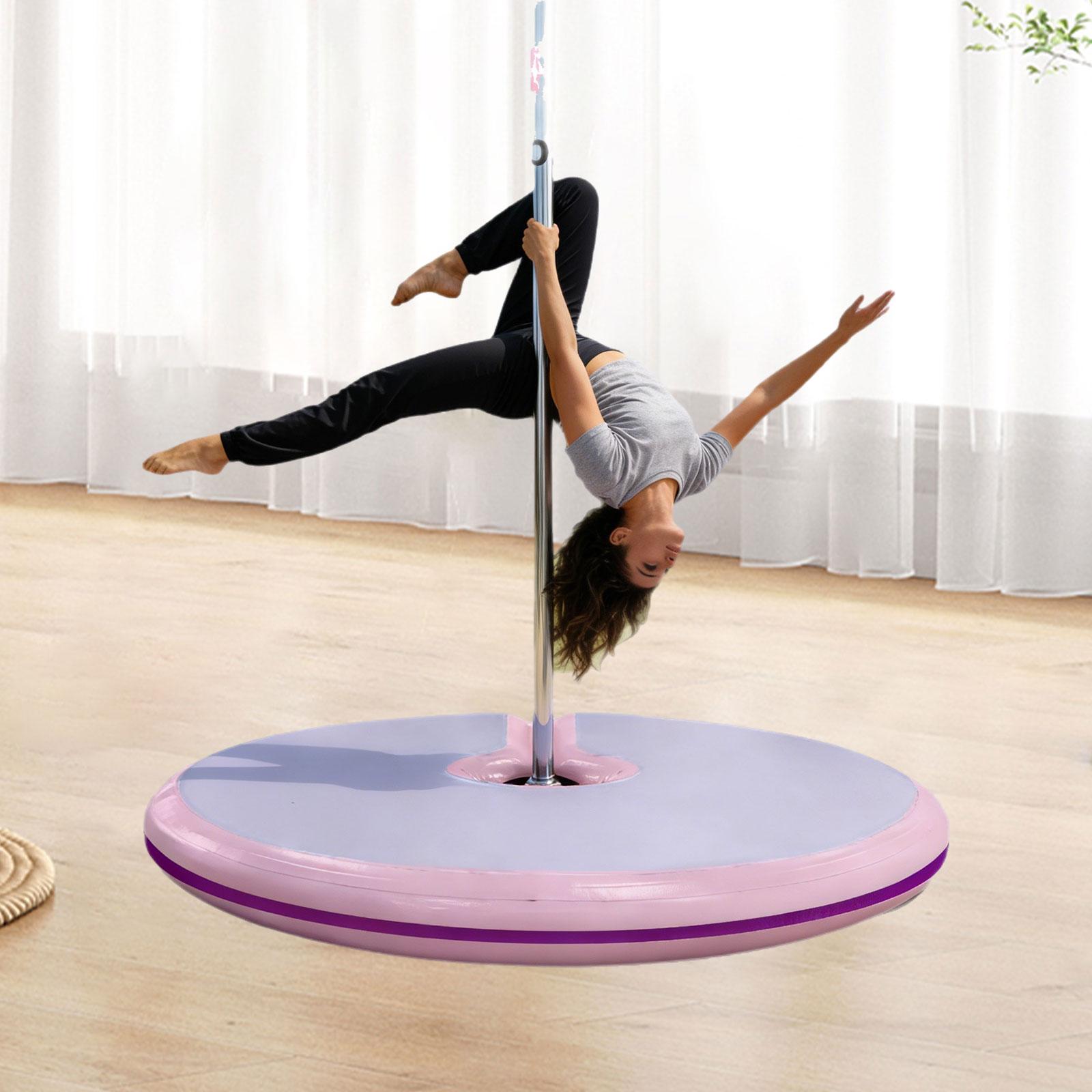 Crash Mat Pink Round Pole Danc - Crash Pad Folding ulasan dan harga