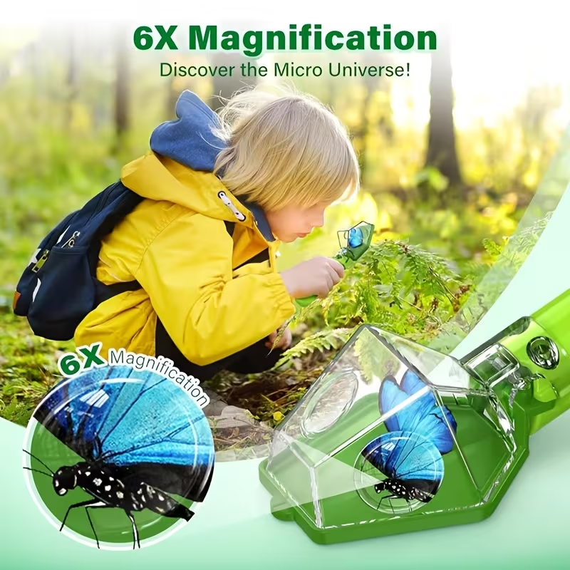 Handheld Insect Catcher With 6 - Outdoor Adventure Education ulasan dan harga