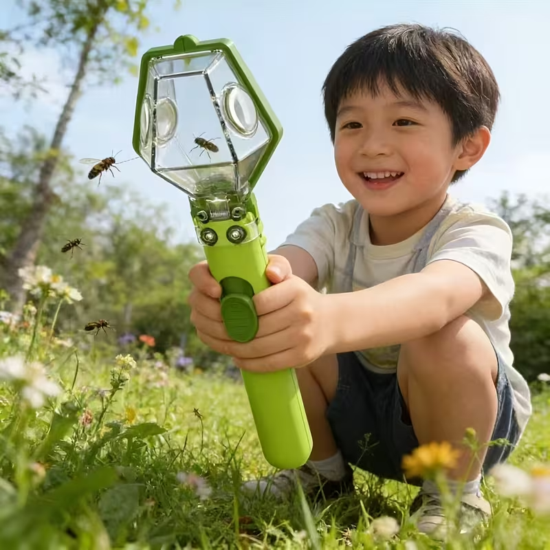 Handheld Insect Catcher With 6 - Outdoor Adventure Education ulasan dan harga